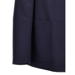 Half belt jacket