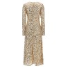 'Net Sequins Midi' dress