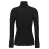 Silk cashmere turtleneck sweater