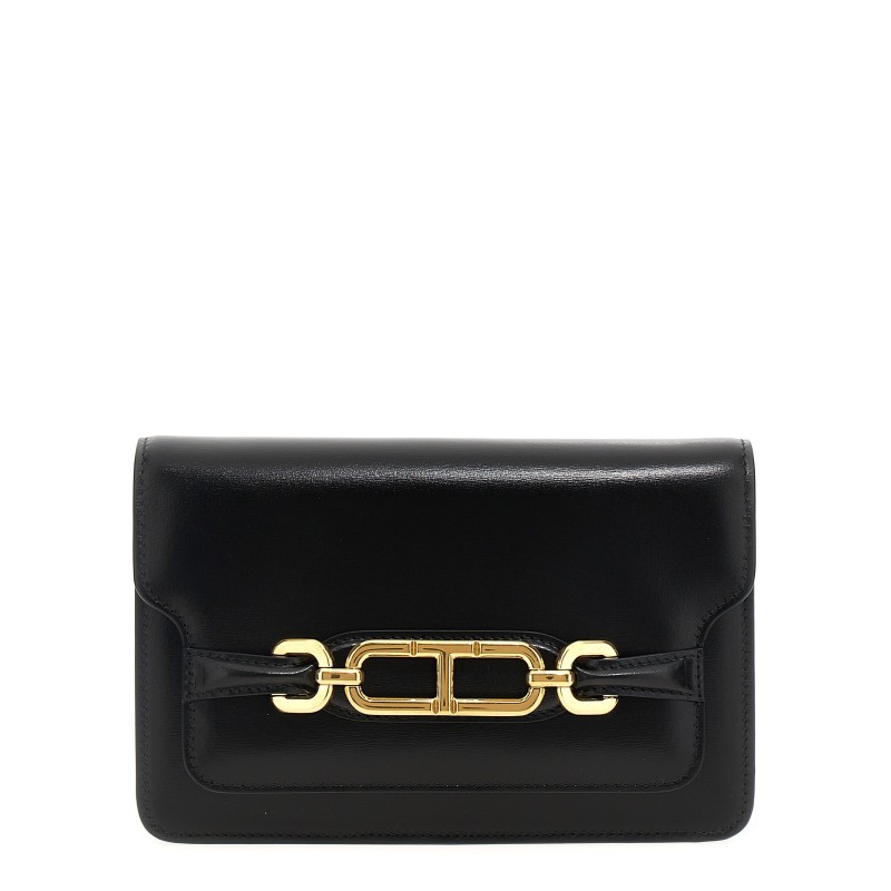 Small leather crossbody bag