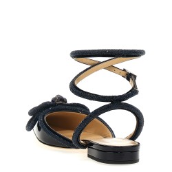 'Double Bow' ballet flats