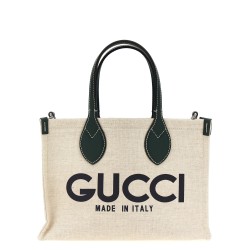 Mini logo shopping bag