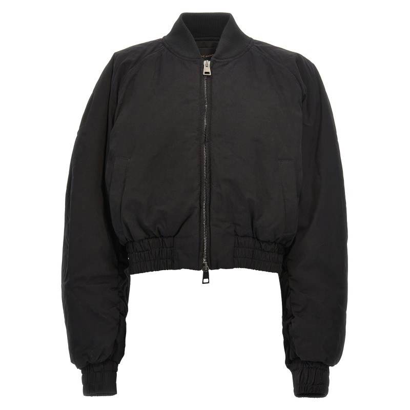 'Sierra' cropped bomber jacket
