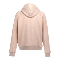 Logo embroidery wool hoodie