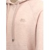 Logo embroidery wool hoodie