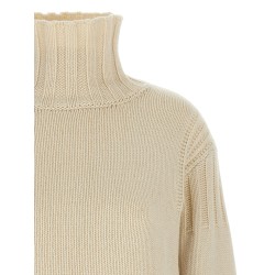 Ribbed detail sweater