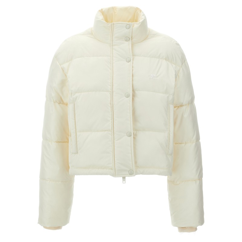 'AC' cropped down jacket