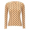 'Moon Printed Jersey' top