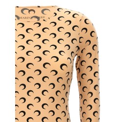 'Moon Printed Jersey' top