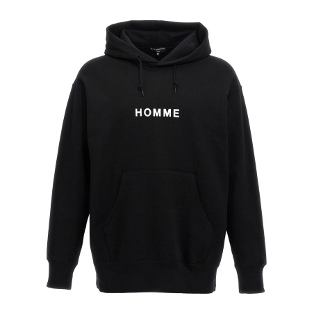 Logo print hoodie