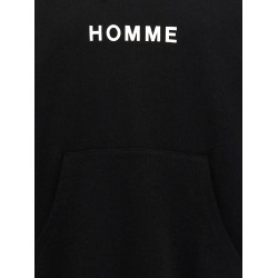 Logo print hoodie