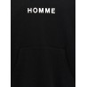 Logo print hoodie