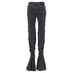 Jeans asymmetric closure