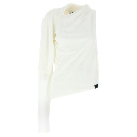 'Asymetrique Off The Shoulder' T-shirt