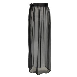 Chiffon long skirt