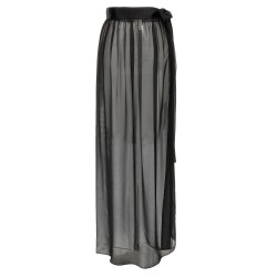 Chiffon long skirt