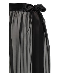 Chiffon long skirt