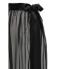 Chiffon long skirt