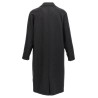Single-breasted cashmere coat