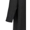 Single-breasted cashmere coat