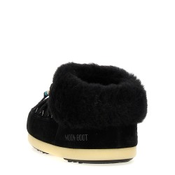 'Mule suede beads' ankle boots