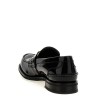 Logo patent leather loafer