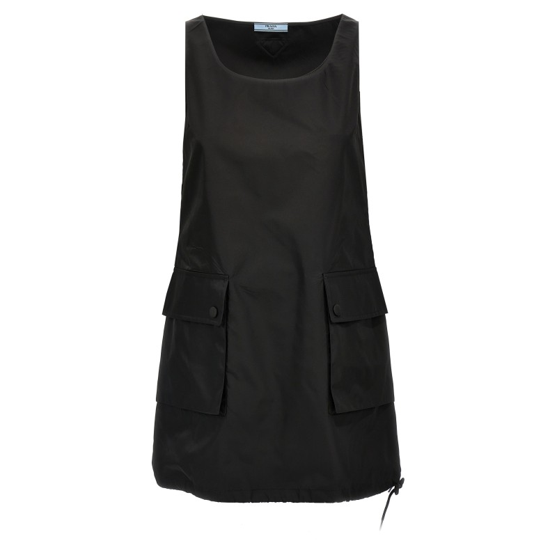Re-Nylon mini dress