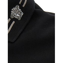 'Medusa embroidery' polo shirt