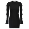 'Cut-Out Crystal Bow' dress
