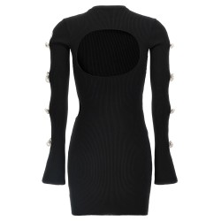 'Cut-Out Crystal Bow' dress
