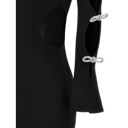 'Cut-Out Crystal Bow' dress