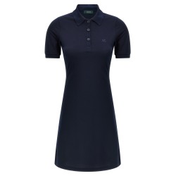 Piqué polo dress