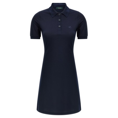Piqué polo dress