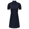 Piqué polo dress