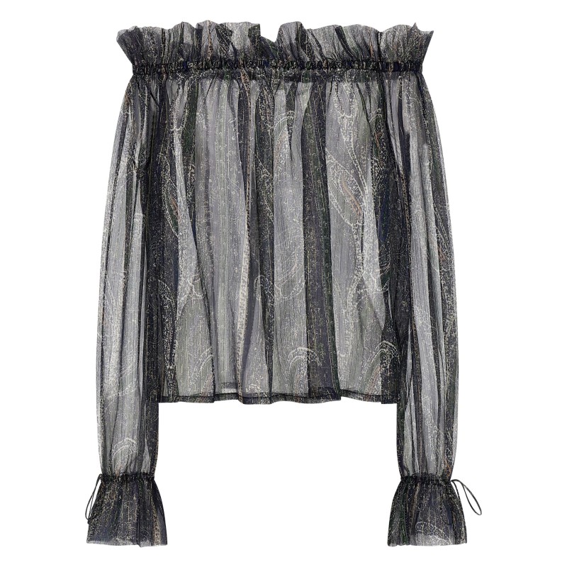 Lurex blouse