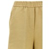 Linen bermuda shorts