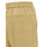 Linen bermuda shorts
