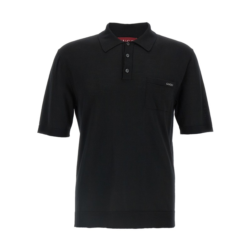 'Intarsio Gucci' polo shirt