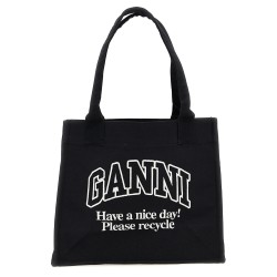 'Large Easy Shopper Contrasted Logo' shopping bag