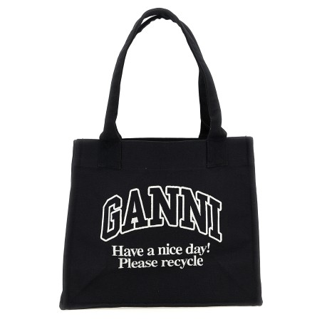 'Large Easy Shopper Contrasted Logo' shopping bag