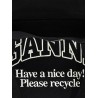 'Large Easy Shopper Contrasted Logo' shopping bag