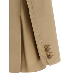Heraldic buttons blazer