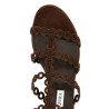 'Infinity Chain Gladiator' sandals