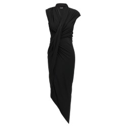 Draped dress