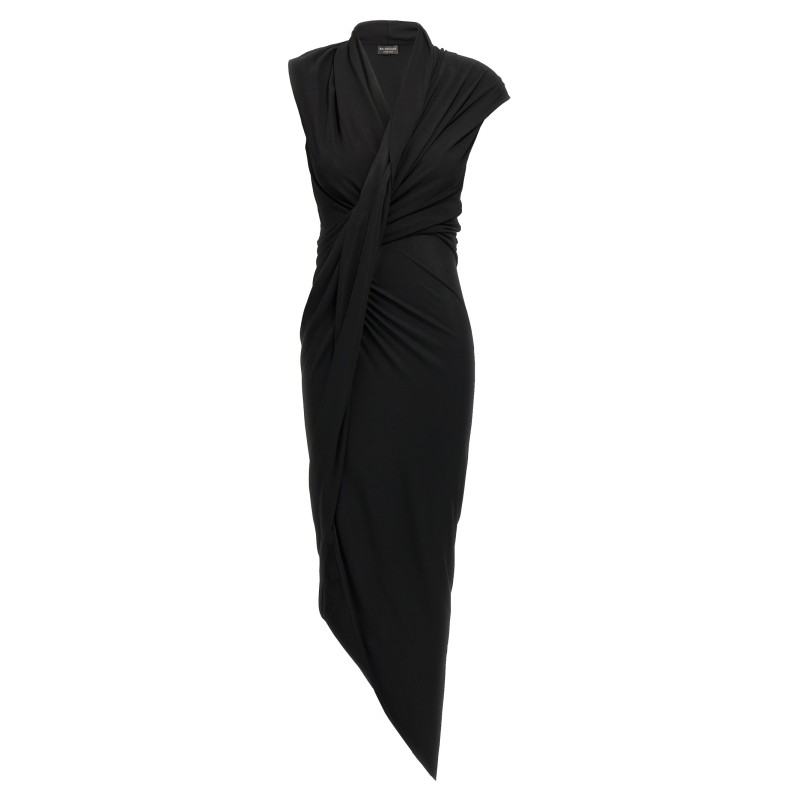 Draped dress