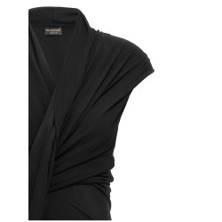 Draped dress