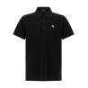 FF metallic logo polo shirt