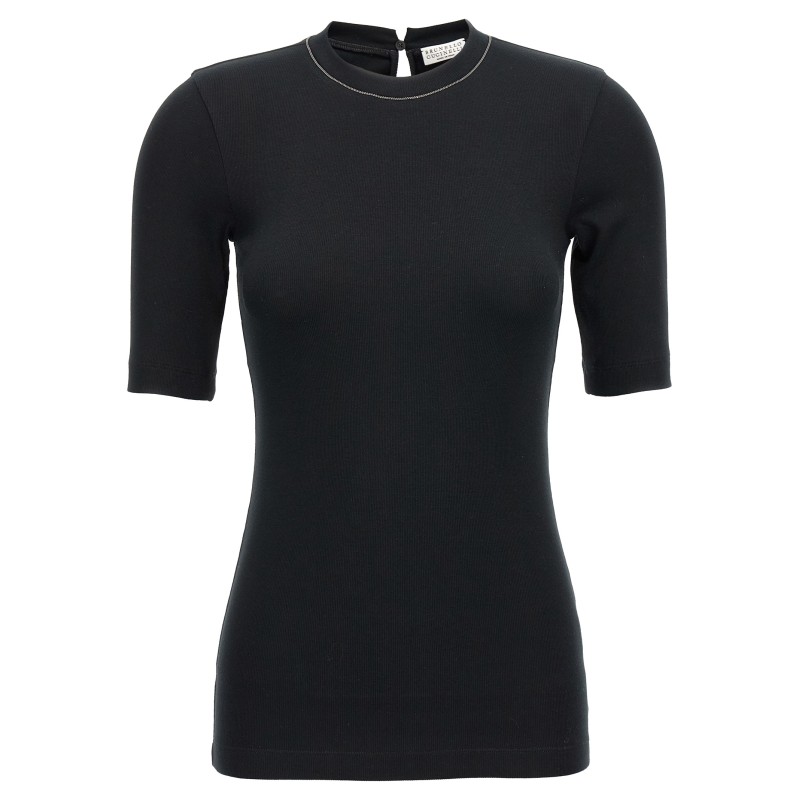 Monile ribbed T-shirt