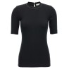 Monile ribbed T-shirt
