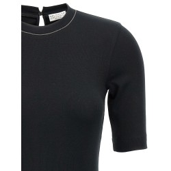 Monile ribbed T-shirt